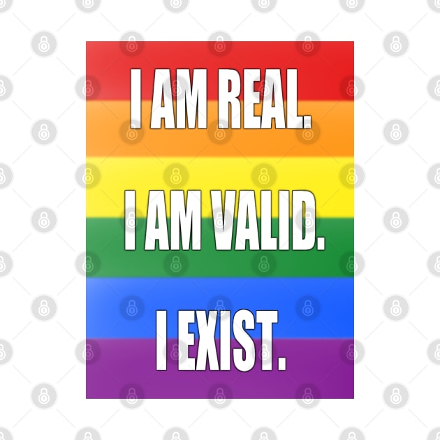 Gay Pride: I am... by The Curio Art Shop