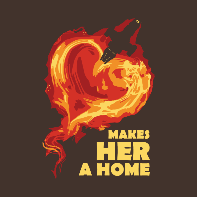 Love Makes Her A Home by bigdamnbrowncoats