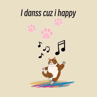 Cat dancing T-Shirt