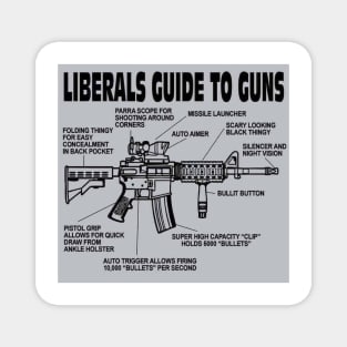 AR-15 Liberal Guide to Guns Magnet