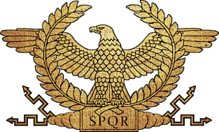 Roman Ancient Golden Eagle Magnet