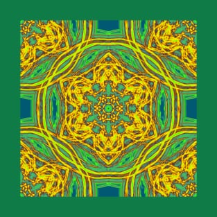 Signs of spring fractal kaleidoscopes T-Shirt