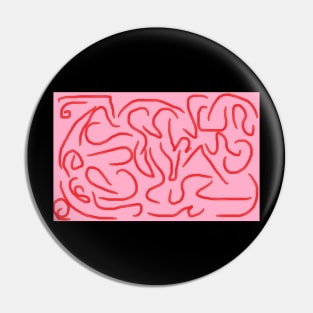 pink labyrint Pin