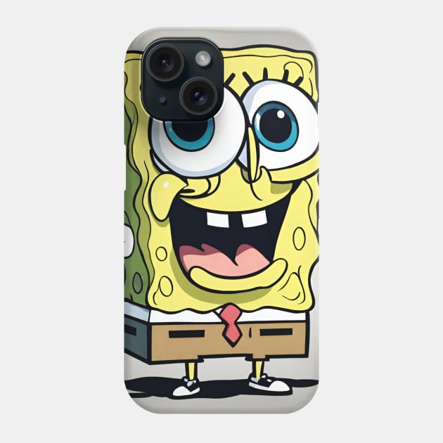 Spongebob !! Phone Case by CurlyLamb