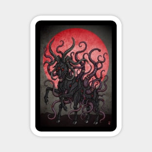 Black Goat Red Moon - Azhmodai 23 Magnet