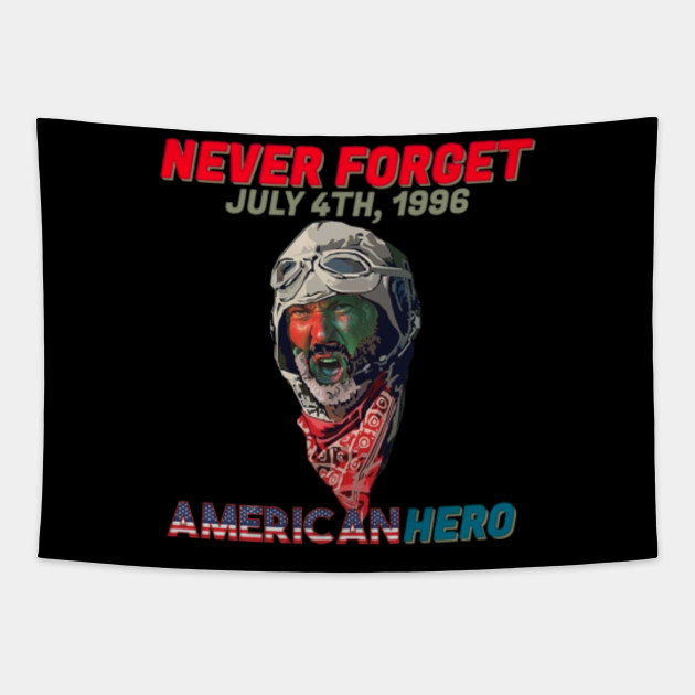 Independence Day Movie Hero Randy Quaid Tapestry Teepublic