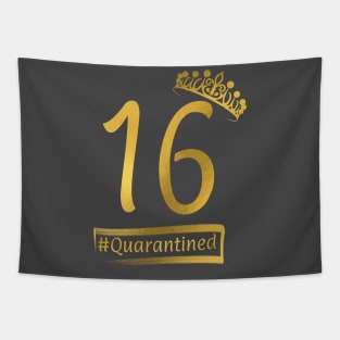 16th Quarantine Birthday Tapestry