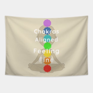 Chakras aligned, feeling fine! Tapestry