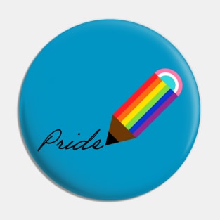 Pride Pencil Writing Pin