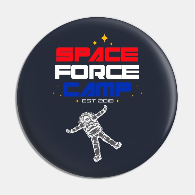 Space Force Camp Pin by machmigo