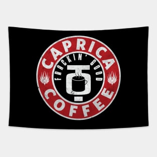 Caprica Coffee (red) Tapestry