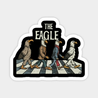 the eagles band retro Magnet