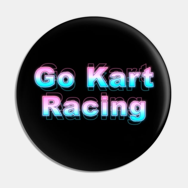 Go Kart Racing Pin by Sanzida Design