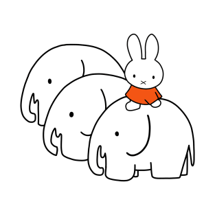 Miffy with Elephants T-Shirt