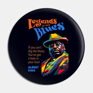 Albert King WPAP Pin