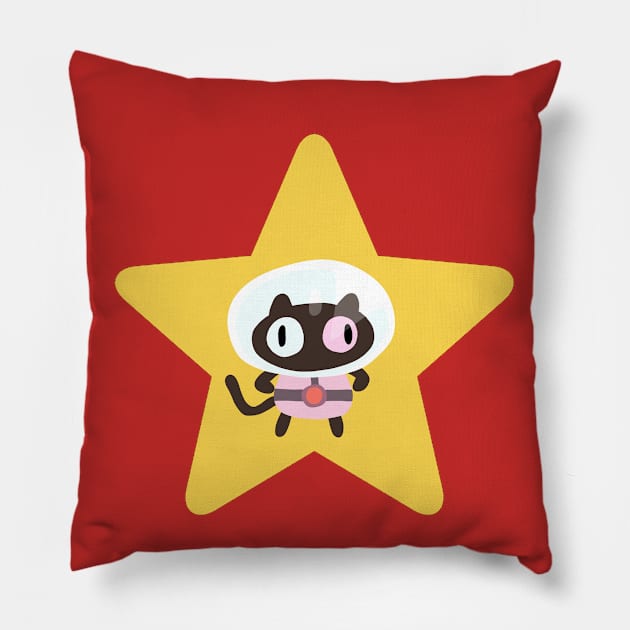 Steven Universe Cookie Cat Pillow by valentinahramov