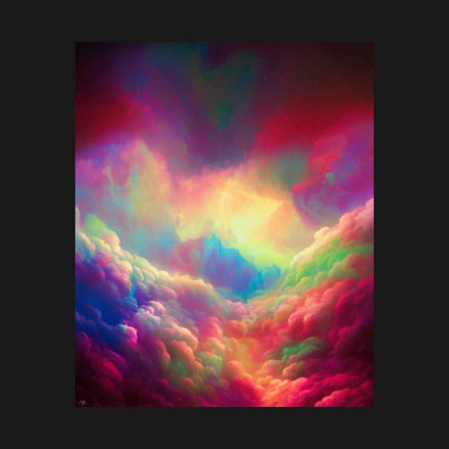 Multicolored Clouds by Trip Tank