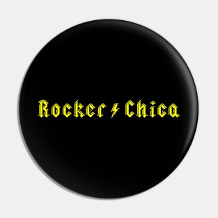 Rocker Chica Pin