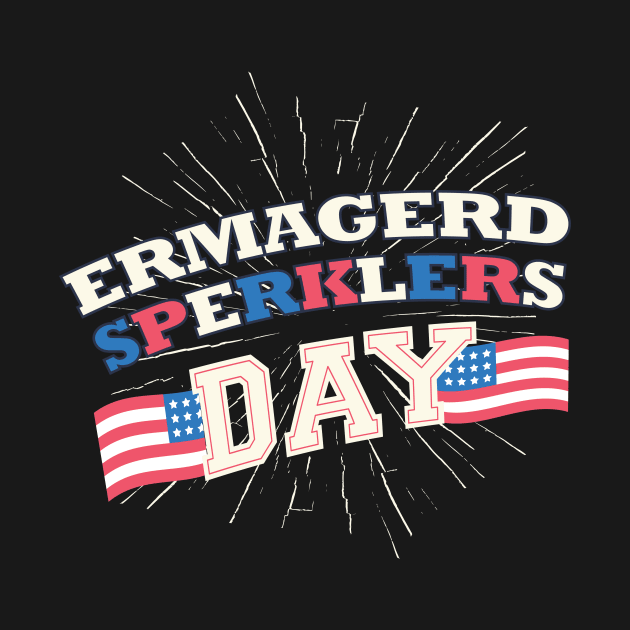 Ermagerd Sperklers 4th of July outfit by jodotodesign