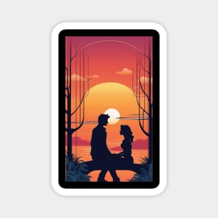 Love's Last Glow : A Sunset Affect Magnet