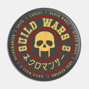 Guild Wars 2 Necromancer Kanji Pin