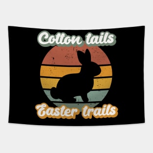 Cotton tails Easter trails Tapestry