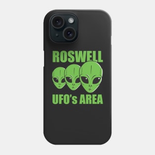 Roswell UFOs Area Phone Case