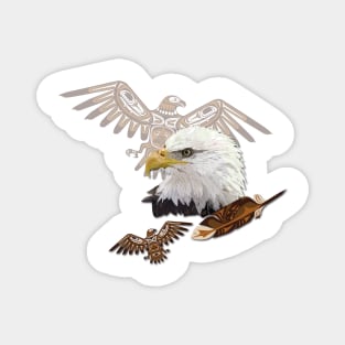 Bald eagle Magnet