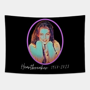 Lisa Marie Presley R.I.P Heartbreaker 1968- 2023 t shirt, coffee mug, hoodie, phone case, apparel Tapestry