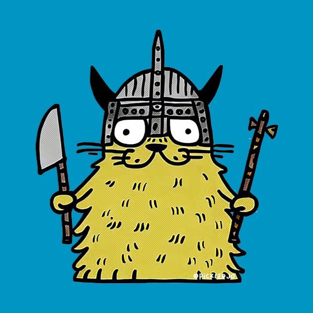 Viking Cat by Pickledjo