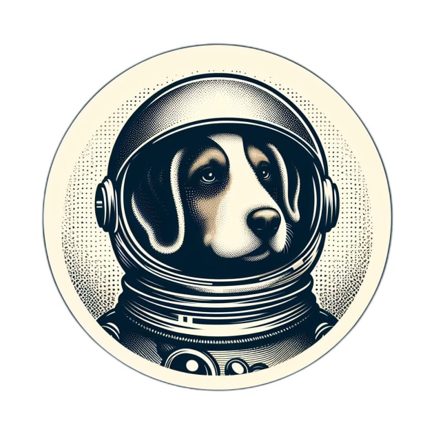 astronaut dog by Anthony88