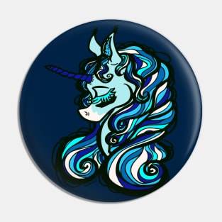 Dallas Football Unicorn Pin