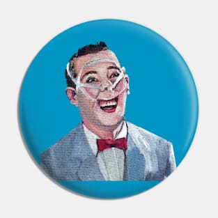 Pee Wee Happy Face Pin