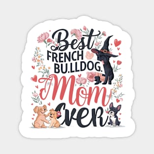 funny Frenchie Fries Shirt French Bulldog Dog Mom Dog Dad Cute Magnet