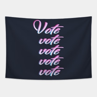 Colorful Vote Tapestry