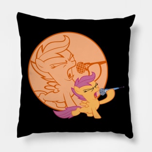 Rawkin' Scootaloo Pillow