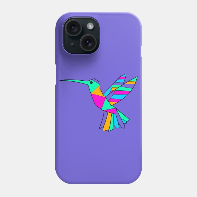 Tropical Hummingbird Phone Case by VazMas Design