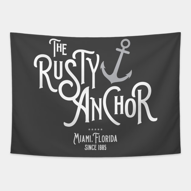 The Rusty Anchor Tapestry by machmigo