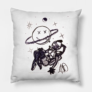 Maniac Space Babe Pillow