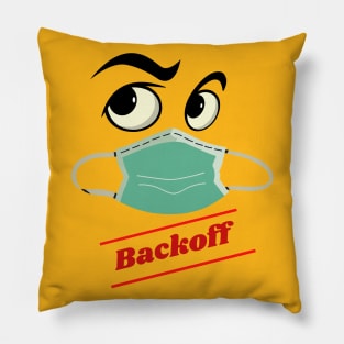 Social distancing Backoff Pillow