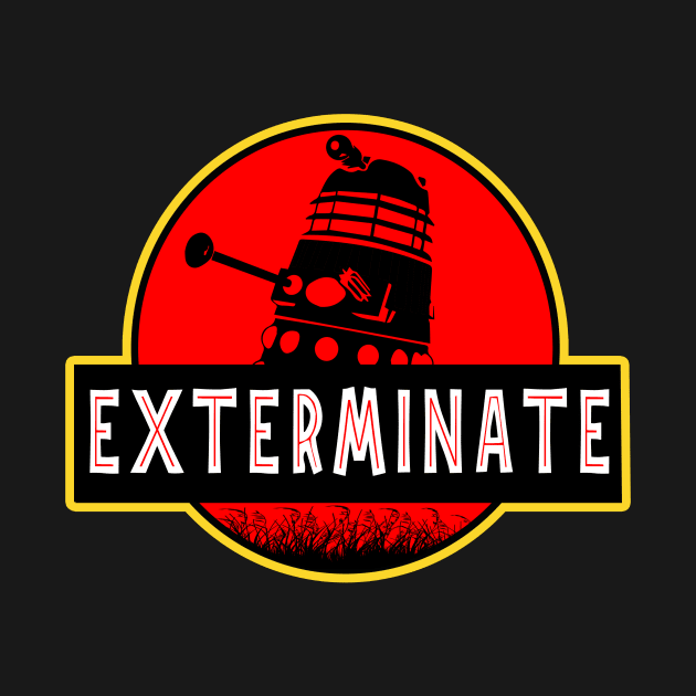 Darlek Exterminate Jurassic Park Dr Who by Nova5