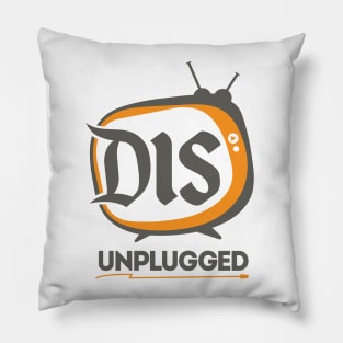 DIS Unplugged Pocket Logo Pillow