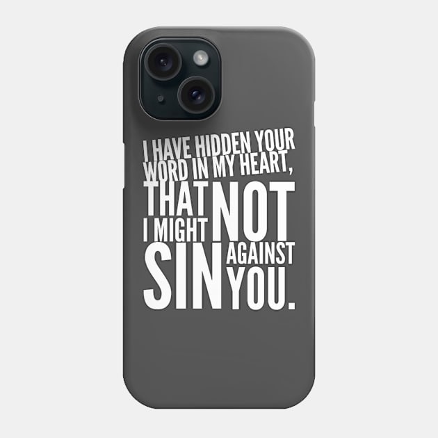 Hidden Your Word Phone Case by StillInBeta