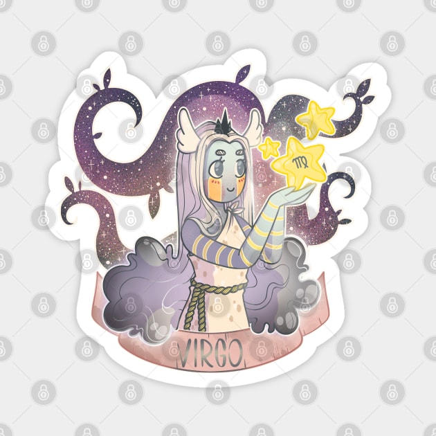 Virgo Magnet by Meeko_Art