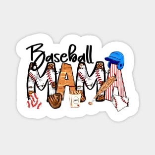 Baseball Mama, Baseball Mom, Baseball For Women, Sports Mom, Mothers Day Gift, Family Baseball Magnet