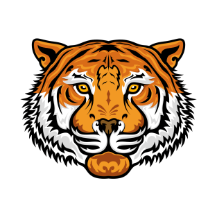 Tiger Vector T-Shirt