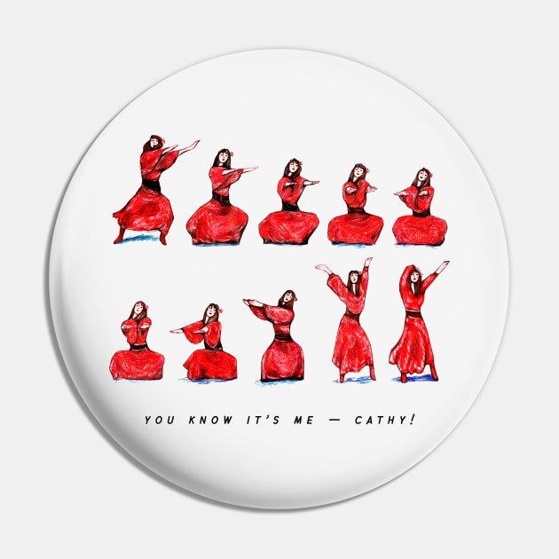 Kate Bush - Wuthering Heights Dance Pin by Huge Potato