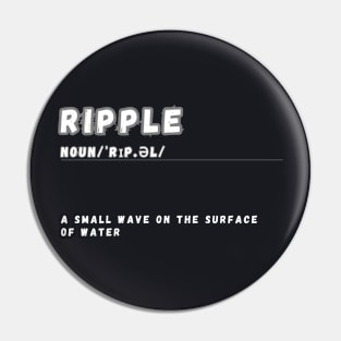 Word Ripple Pin