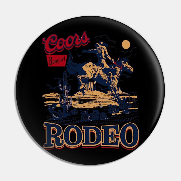 Coors Banquet Rodeo Cowboys Pin by slengekan