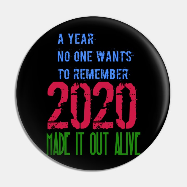 Made it out Alive Pin by Courtney's Creations